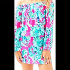 Lilly Pulitzer off the shoulder Skort